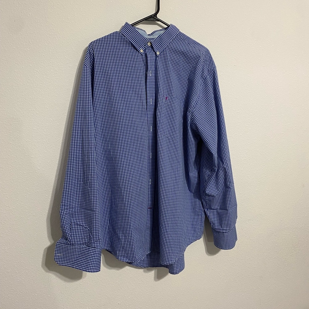 Izod, Checkered, Men’s Button Up
